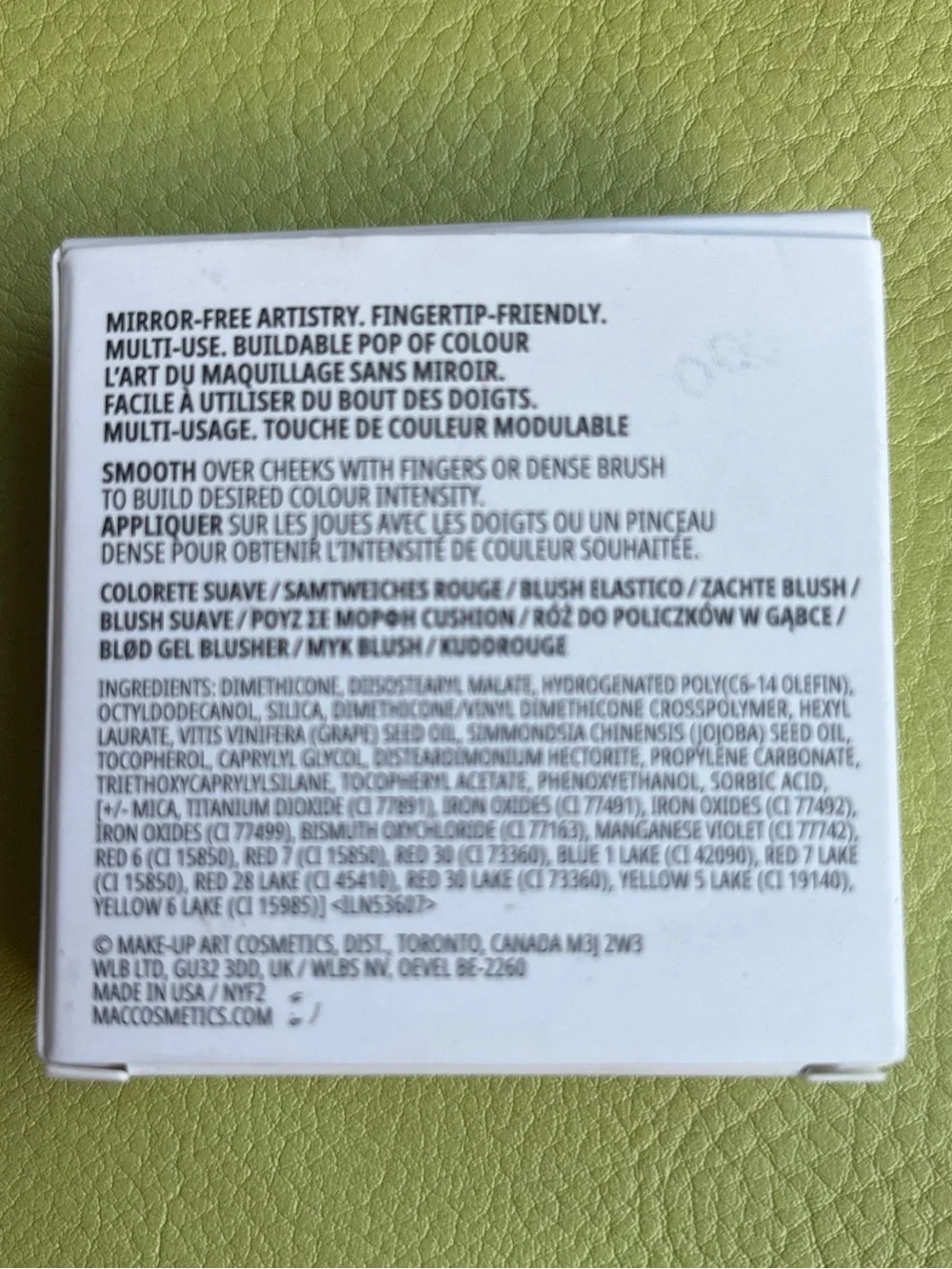 MAC Glow Play Cushiony Blush Plush Pepper NEW